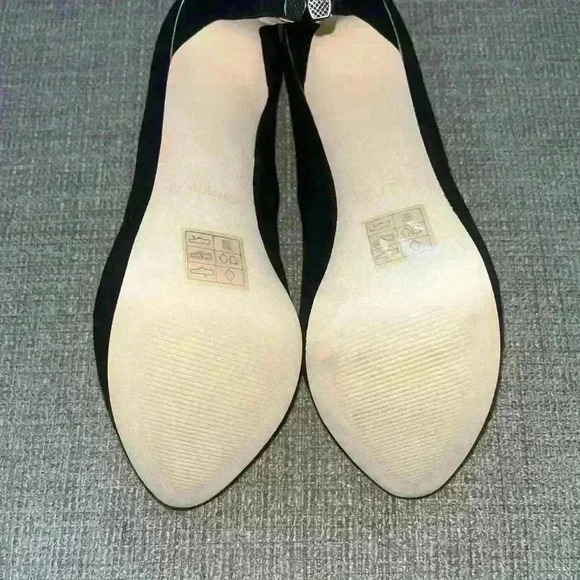 NWT Aldo suede  pump with open toe - Picture 3 of 7